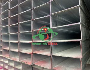 Sắt hộp 50x100 được sản xuất trong dây chuyền hiện đại, đảm bảo chất lượng
