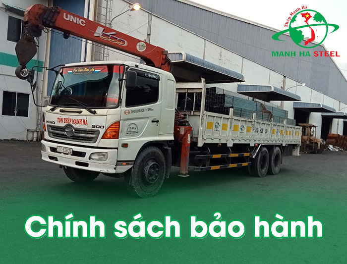 Chính sách bảo hành sản phẩm mà Công ty TNHH Sản xuất Tôn Thép Mạnh Hà