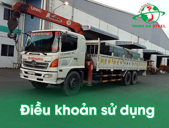 Điều khoản sử dụng Website thepmanhha.com.vn