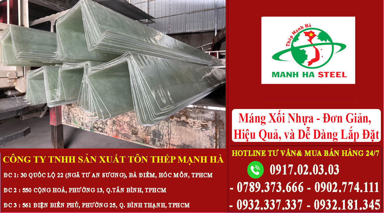 Máng Xối Nhựa - Đơn Giản, Hiệu Quả, và Dễ Dàng Lắp Đặt